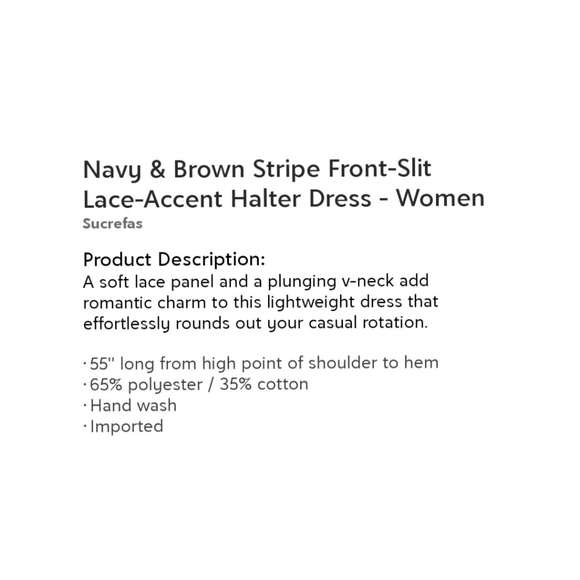 Women's Halter Dress - Picture 6 of 11